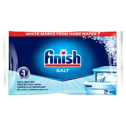 Finish Dishwasher Salt 2kg x 8