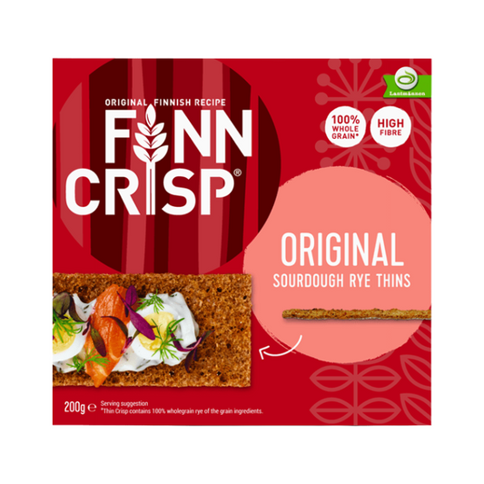 Finn Crisp Original Sourdough Rye Thins 200g x 9