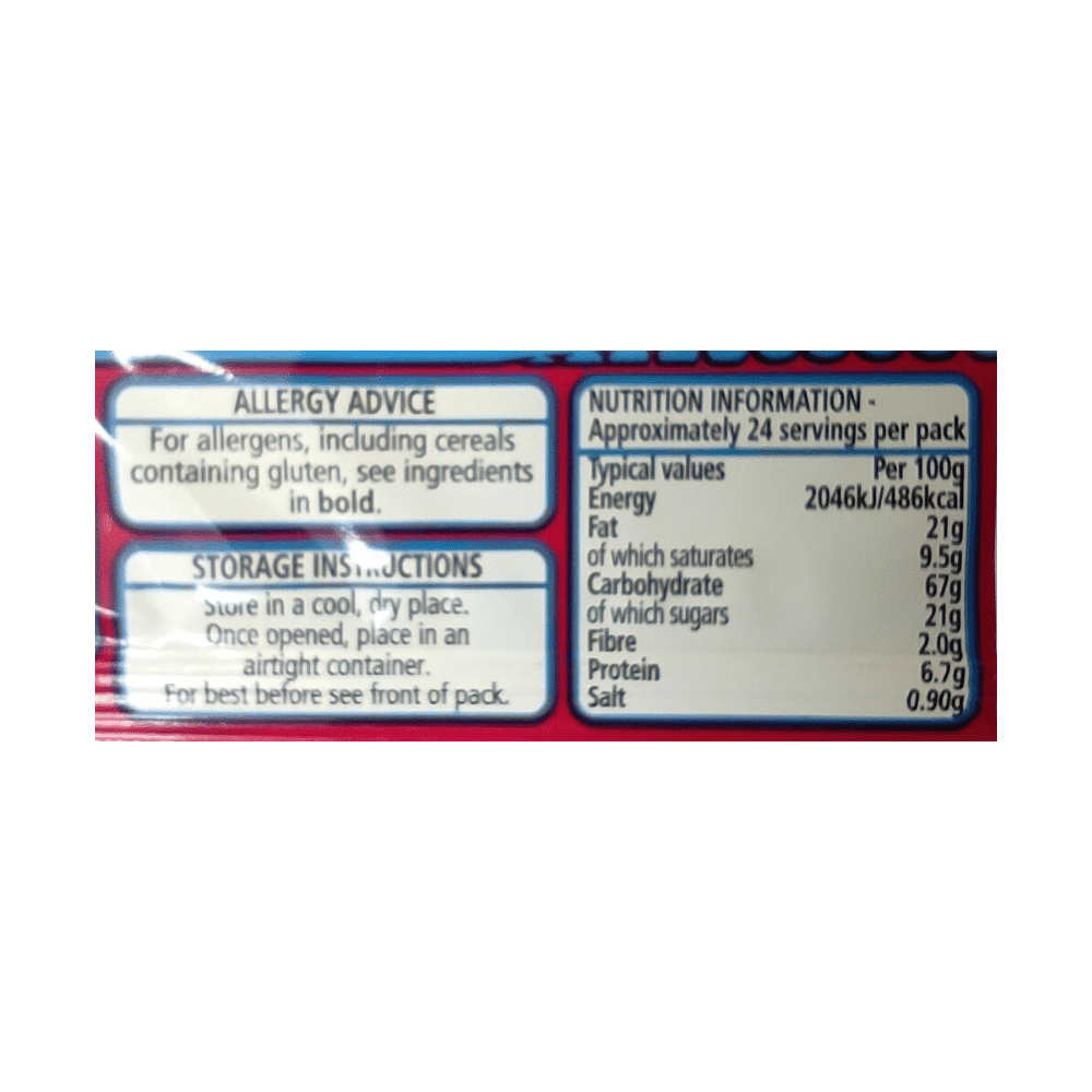 Fox's Sports Biscuits 200g Label (2)