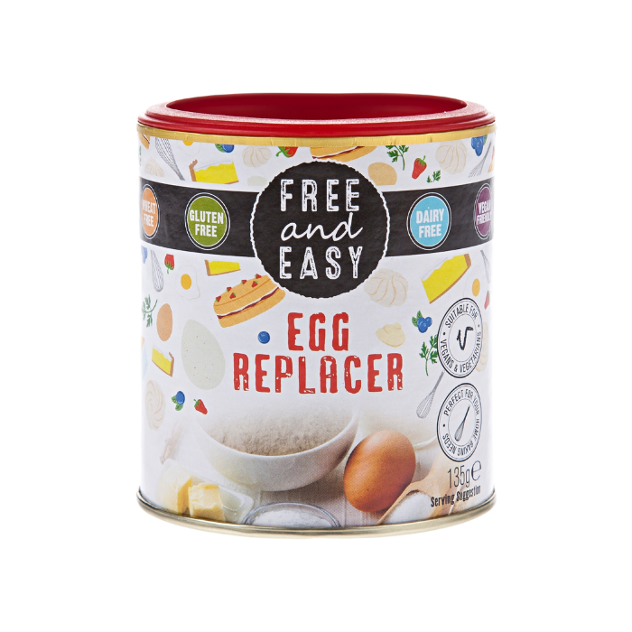 Free & Easy Egg Replacer 135g x 6