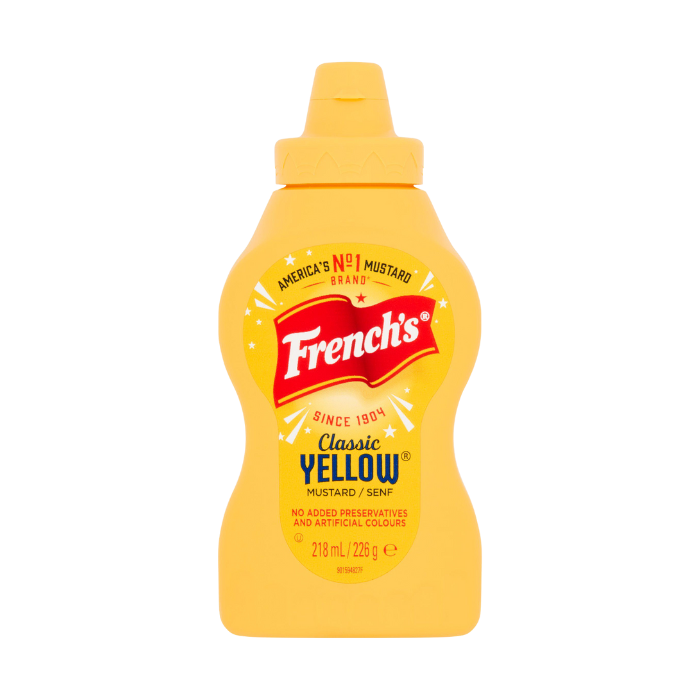 French's Classic Yellow Mustard 226g x 8