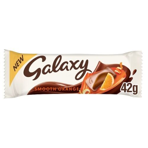 Galaxy Smooth Orange Chocolate Bar 42g x 24