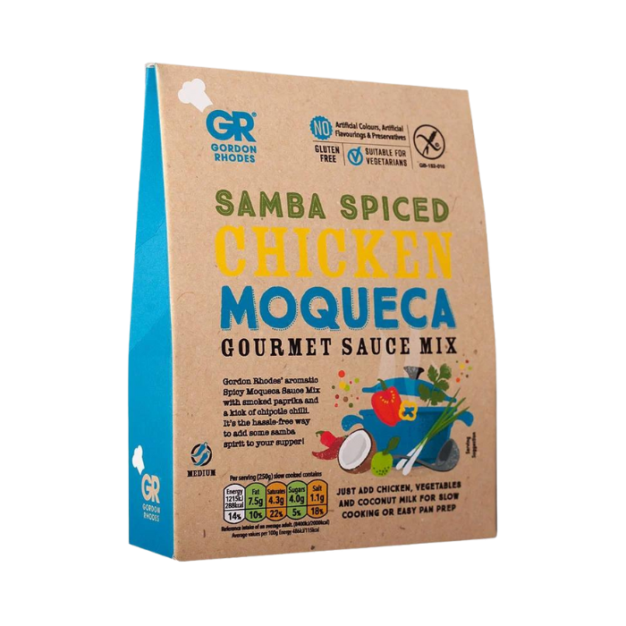 Gordon Rhodes Samba Spiced Chicken Moqueca Gourmet Sauce Mix 75g x 6