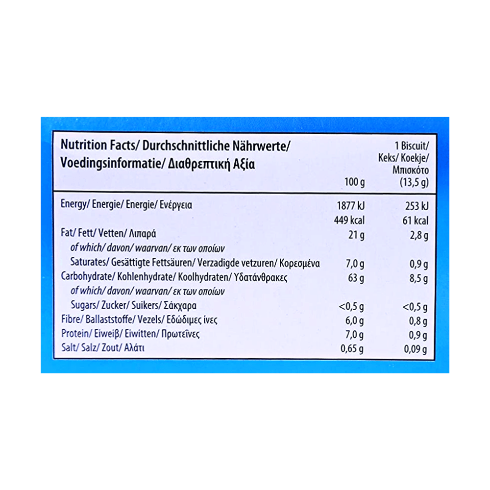 Gullon Sugar Free Dark Chocolate Digestive Biscuits 270g x 15 Label (2)