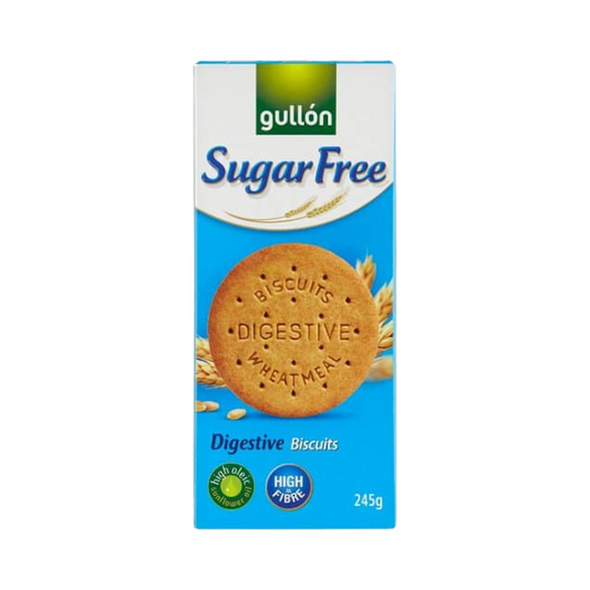 Gullon Sugar Free Digestive Biscuits 245g x 12