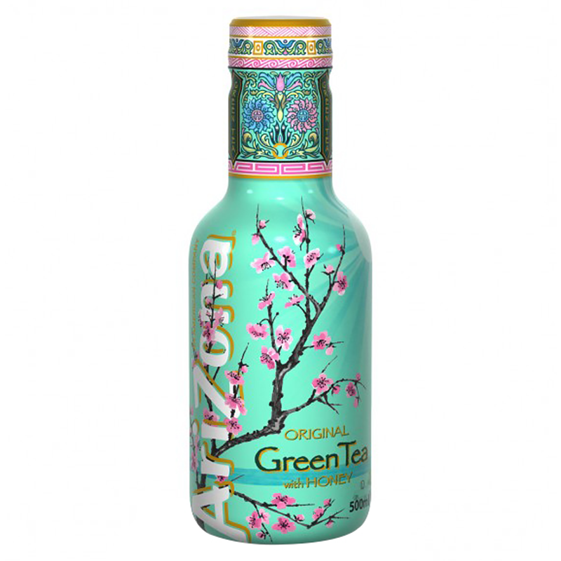 AriZona Original Green Tea with Honey 500ml x 6