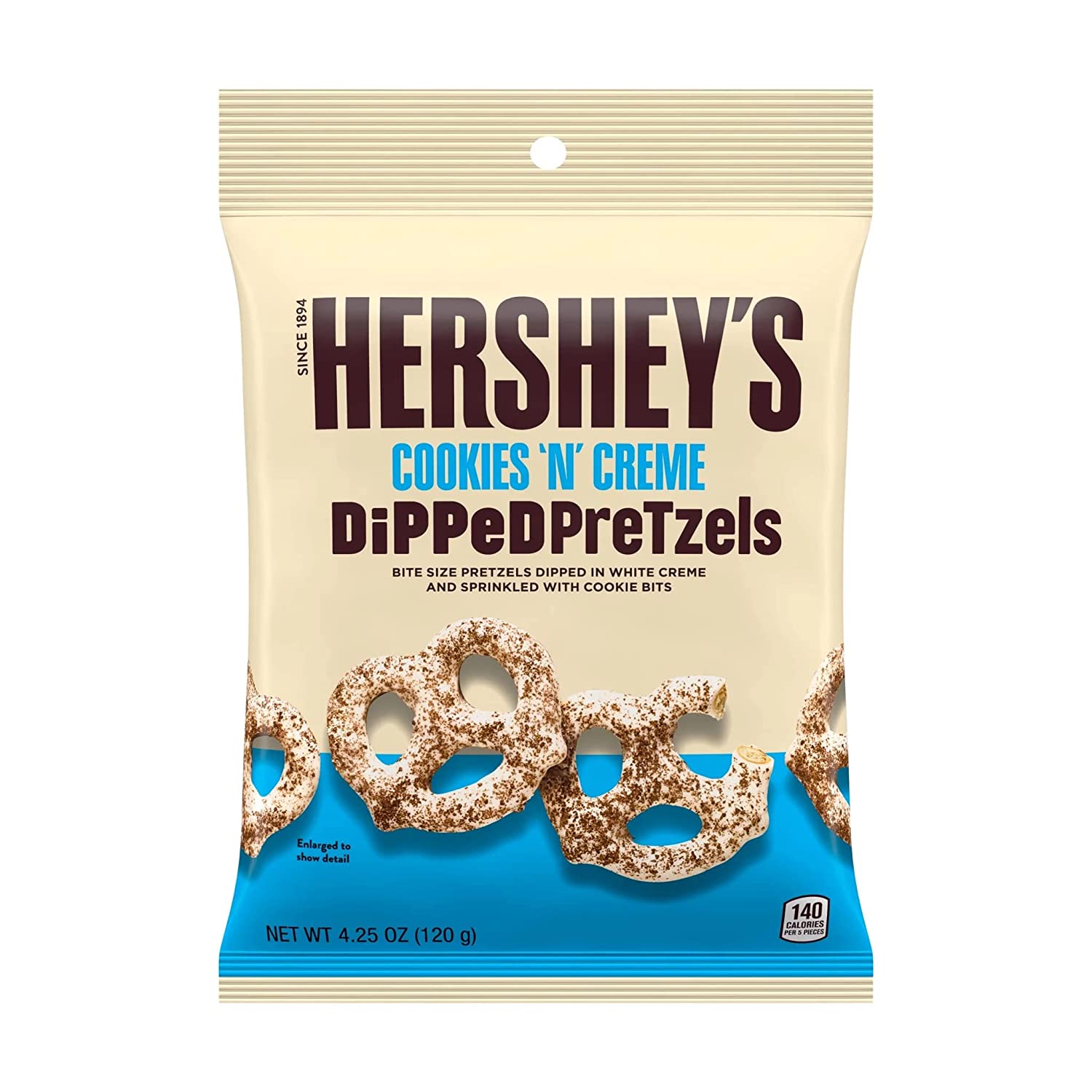 Hershey's Cookies 'N' Creme Dipped Pretzels 120g x 12