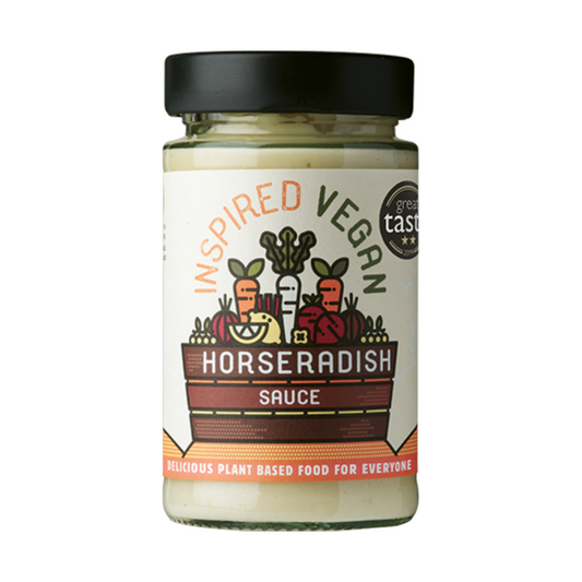 Inspired Vegan Horseradish Sauce 210g x 6