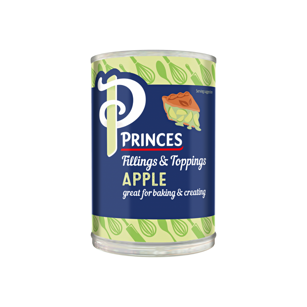 Princes Apple Fillings & Toppings 395g x 6