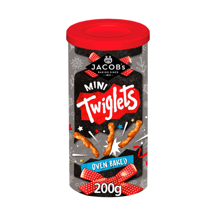 Jacob's Mini Twiglets Caddy 200g x 12