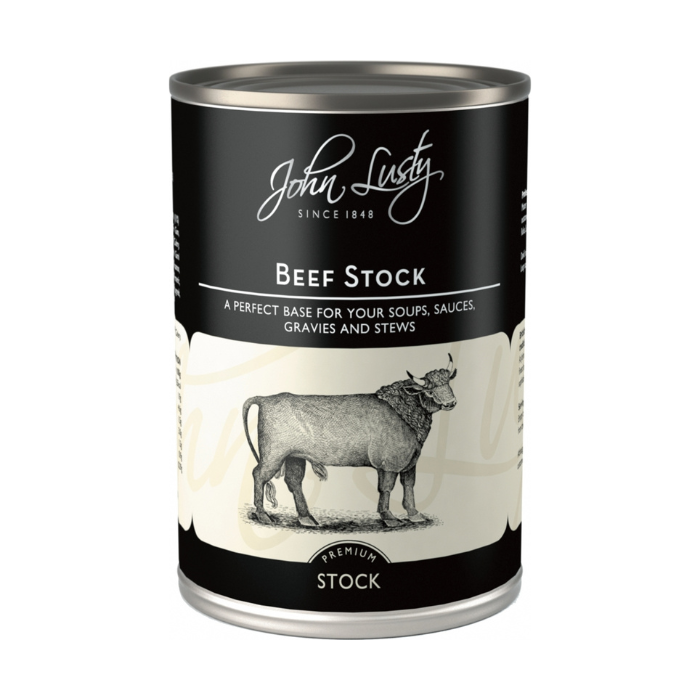 John Lusty Beef Stock 392g x 12