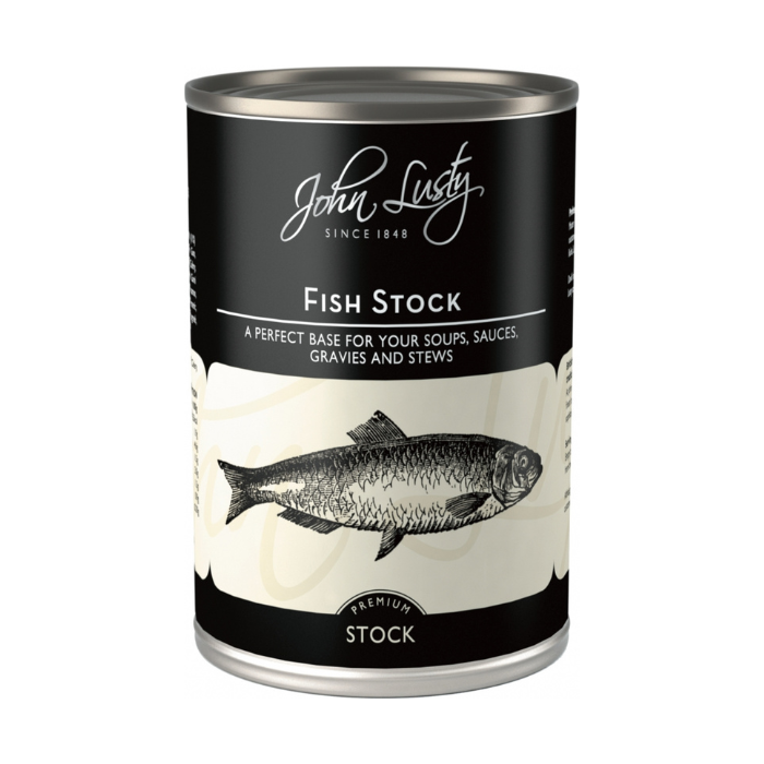 John Lusty Fish Stock 392g x 12