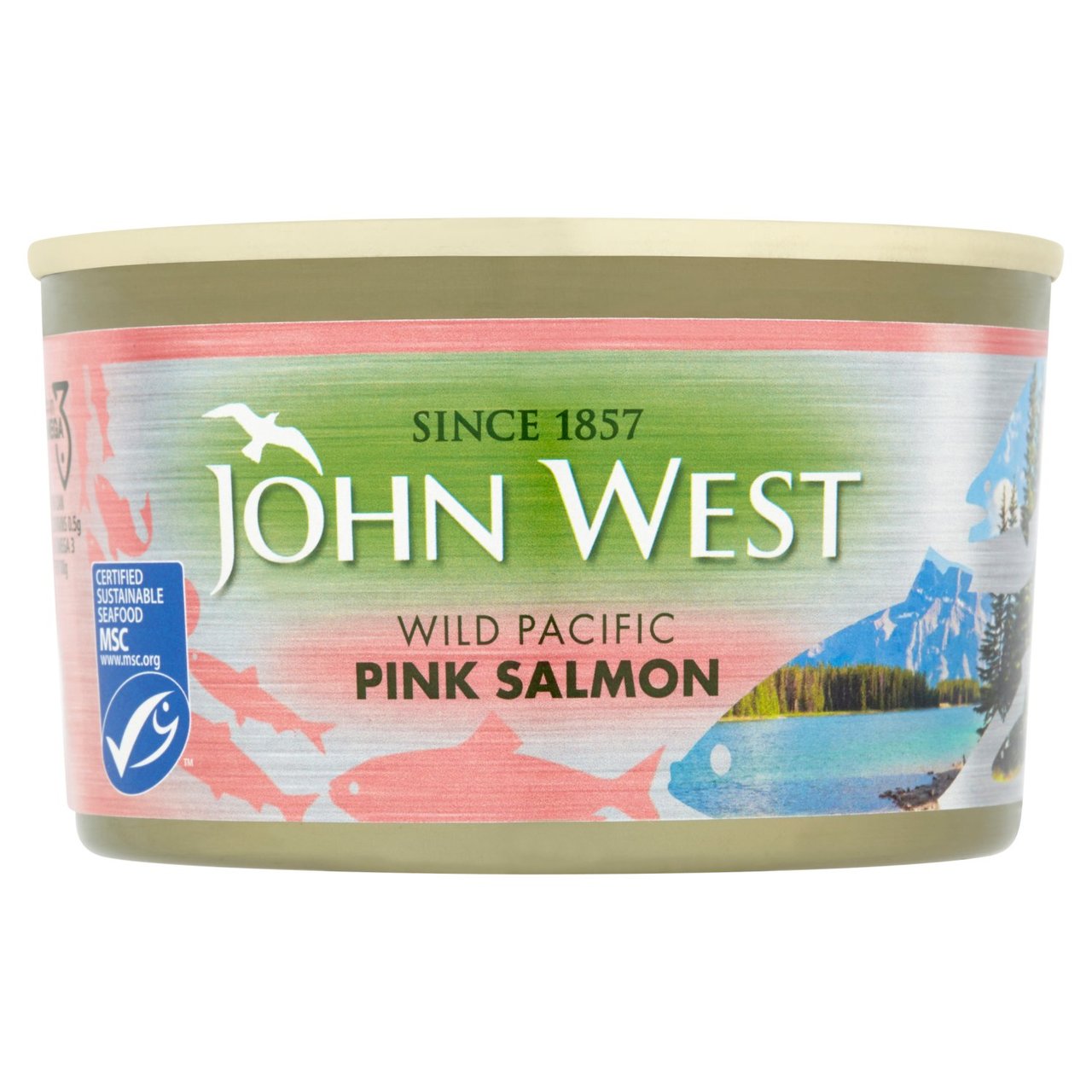 John West Wild Pacific Pink Salmon 213g x 6