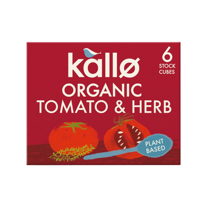 Kallo Organic Tomato & Herb Stock Cubes 66g x 15