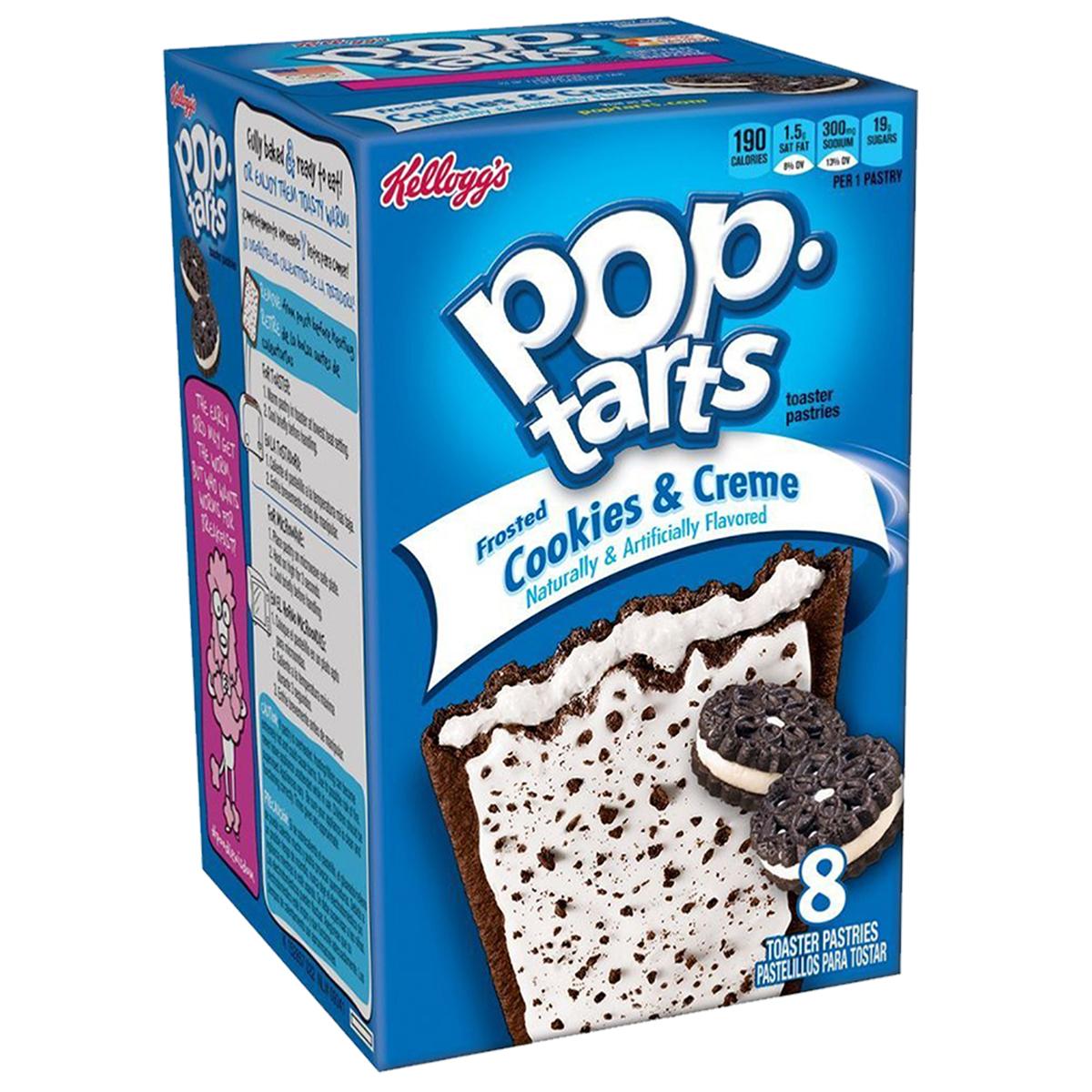 Kellogg's Pop-Tarts Frosted Cookies & Cream 400g x 12