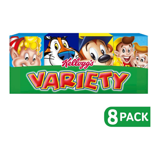 Kellogg's Variety Assorted Breakfast Cereals 8 Pack x 6