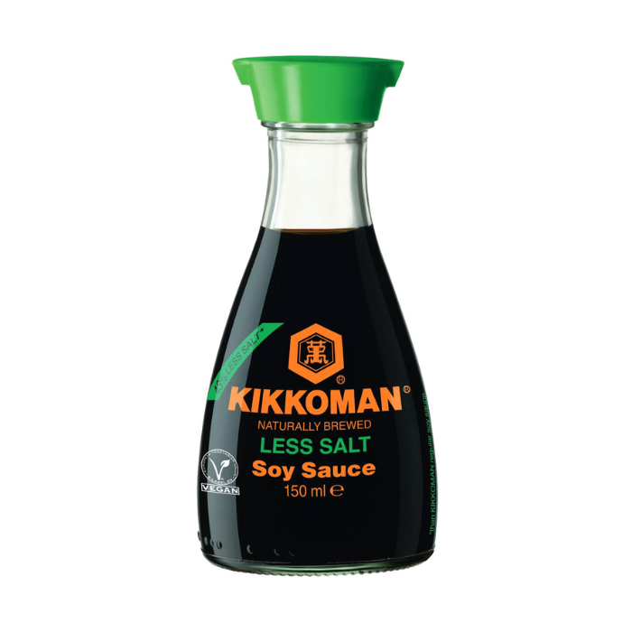 Kikkoman Less Salt Soy Sauce 150ml x 6