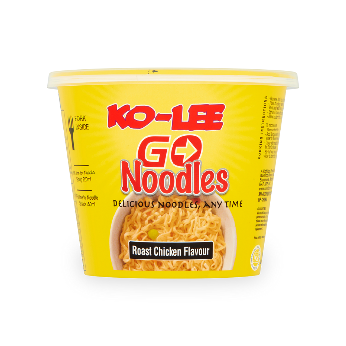 Ko-Lee Go Noodles Roast Chicken Flavour 65g x 6