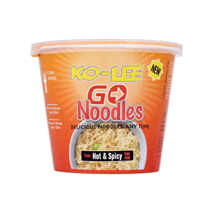 Ko-Lee Go Noodles Thai Hot & Spicy Tom Yum 65g x 6