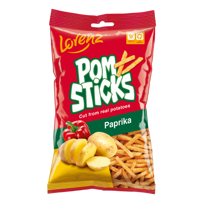 Lorenz Pomsticks Paprika 85g x 14