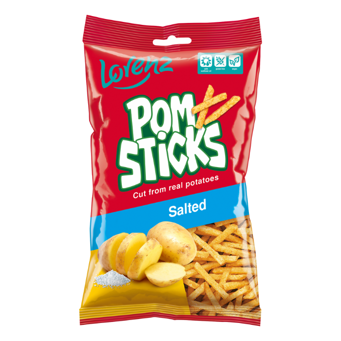 Lorenz Pomsticks Salted 85g x 14