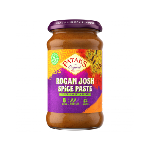 Patak's Rogan Josh Spice Paste 283g x 6