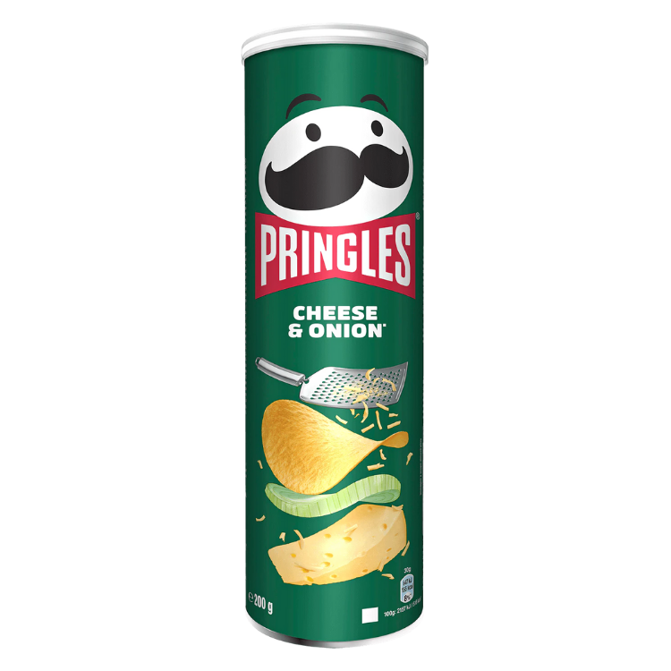 Pringles Cheese and Onion Crisps 200g