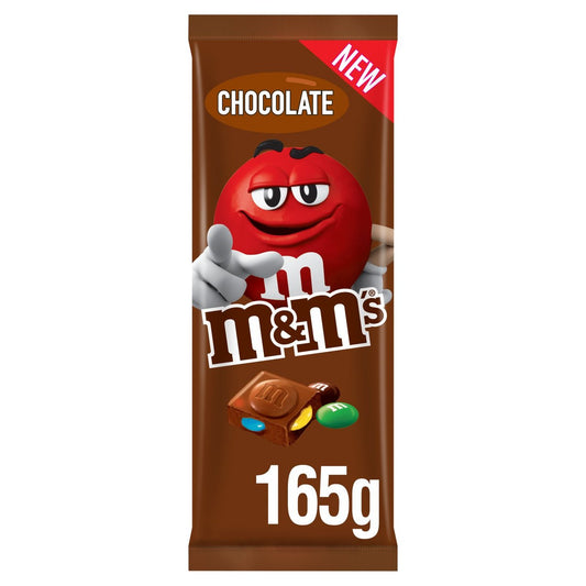 M&M's Chocolate Bar 165g x 16