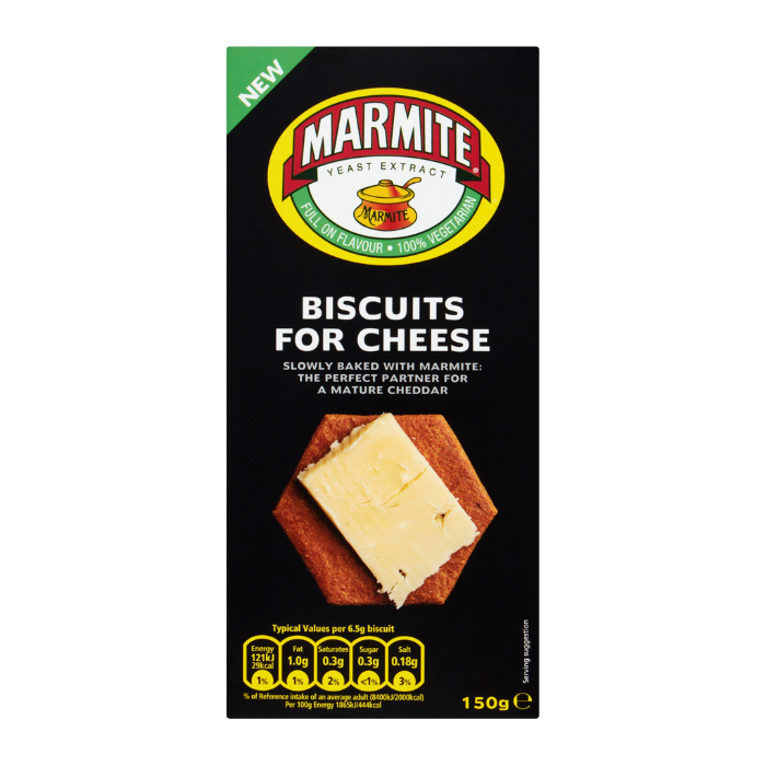 Marmite Biscuits for Cheese 150g x 5