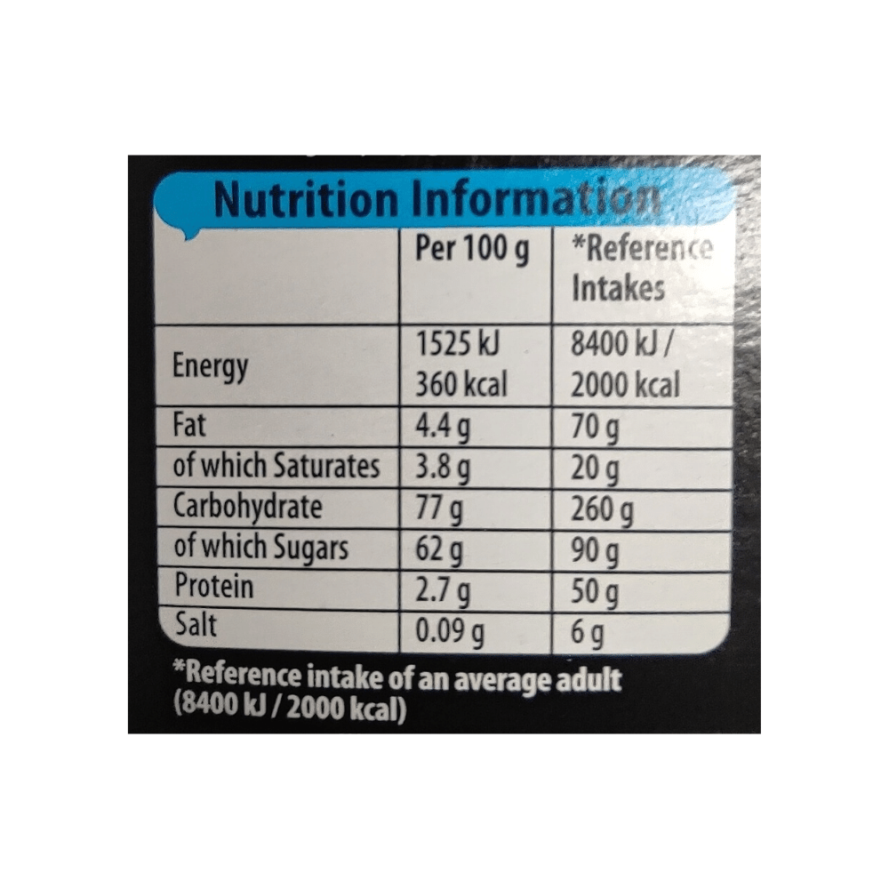 Maynards Bassetts Liquorice Allsorts 400g Label (1)