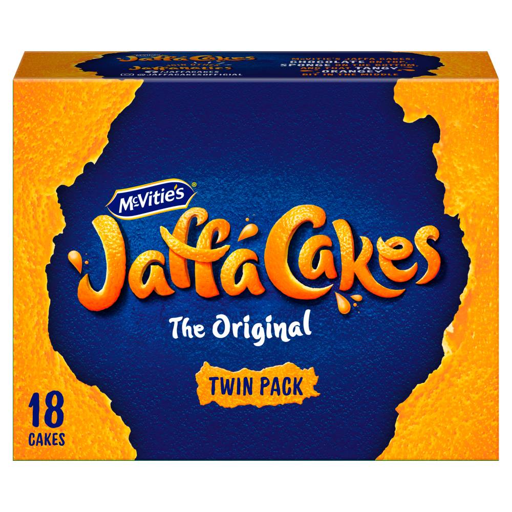 McVitie's Jaffa Cakes Original Twin Pack 18 Cakes x 9