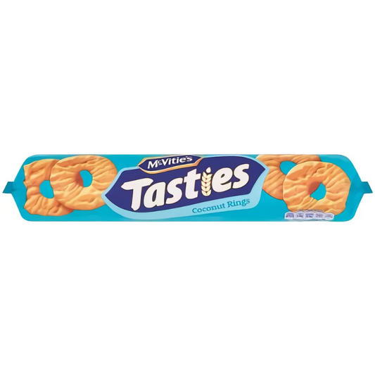 McVitie’s Tasties Coconut Rings Biscuits 300g x 30