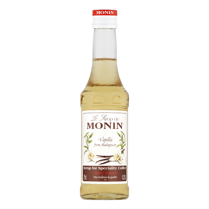 Monin Vanilla Syrup 250ml x 6