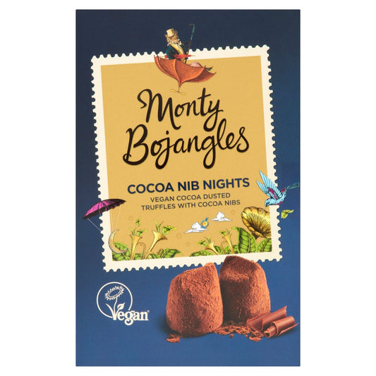 Monty Bojangles Cocoa Nib Nights Cocoa Dusted Truffles 180g x 5