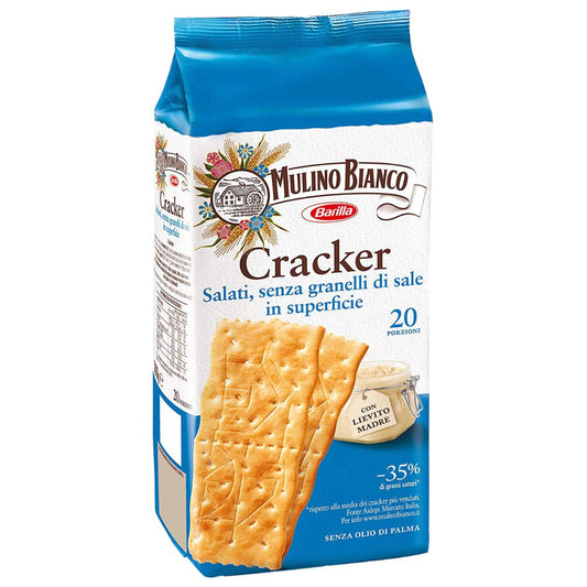 Mulino Bianco Unsalted Crackers 500g x 9