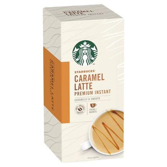 Caramel Latte Starbucks Premium Instant Coffee 5 x 21.5g