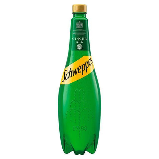 Schweppes Canada Dry Ginger Ale 1L x 6