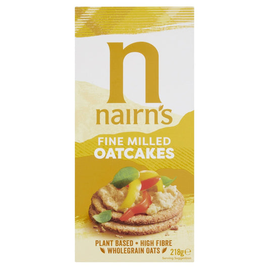 Nairn’s Fine Milled Oatcakes 218g x 12