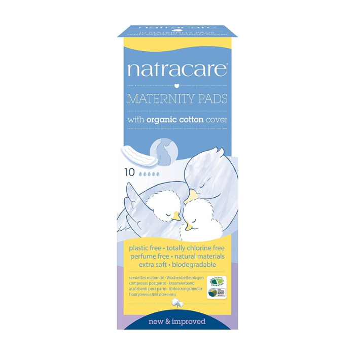 Natracare Natural Maternity Pads 10 Pack x 10