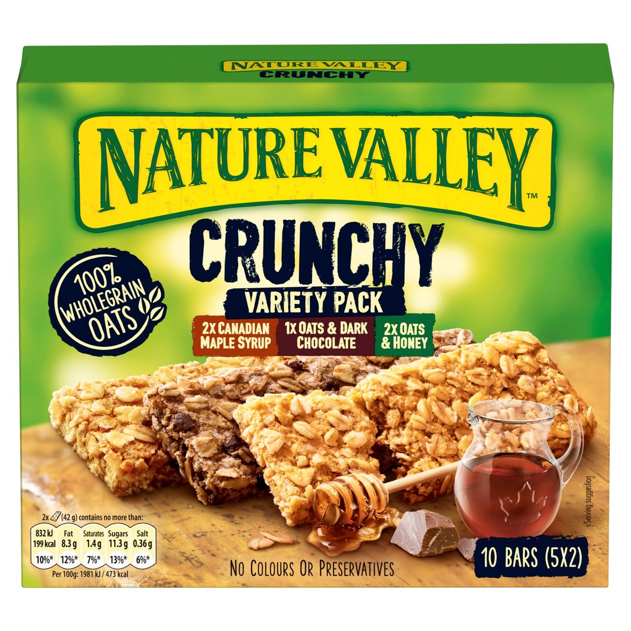 Nature Valley Crunchy Variety Pack Cereal Bars 5 Pack x 5