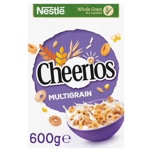 Nestle Multigrain Cheerios Cereal 600g x 2