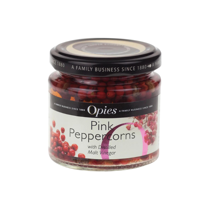 Opies Pink Peppercorns with Distilled Malt Vinegar 105g x 6