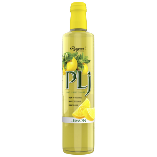 PLj Naturally Sharp Lemon Juice 500ml x 6