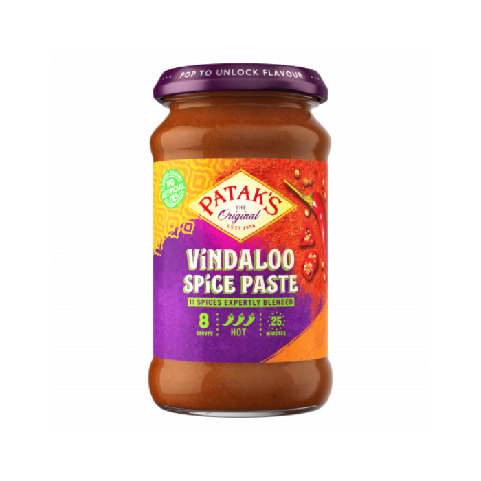 Patak’s Vindaloo Spice Paste 283g x 6