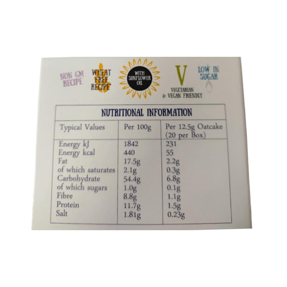 Paterson's Rough Oatcakes 250g Label (2)