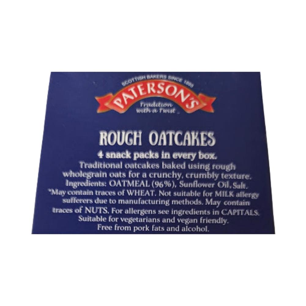 Paterson's Rough Oatcakes 250g Label (1)