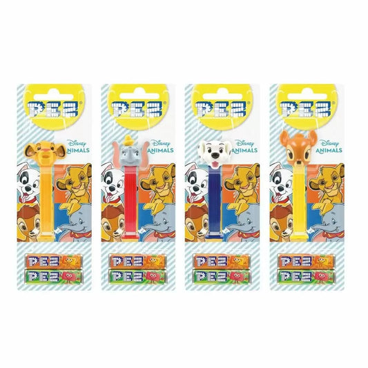 Pez Disney Animals 1+2 Impulse Packs 17g x 12