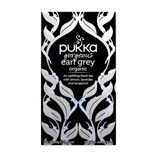 Pukka Herbs Gorgeous Earl Grey 20 Tea Sachets x 4