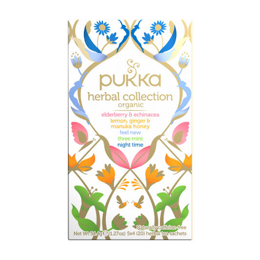 Pukka Herbs Herbal Collection 20 Tea Sachets x 4