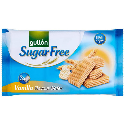 Gullon Sugar Free Vanilla Wafers 180g x 12